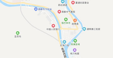 昌都旅游租车网联系地图